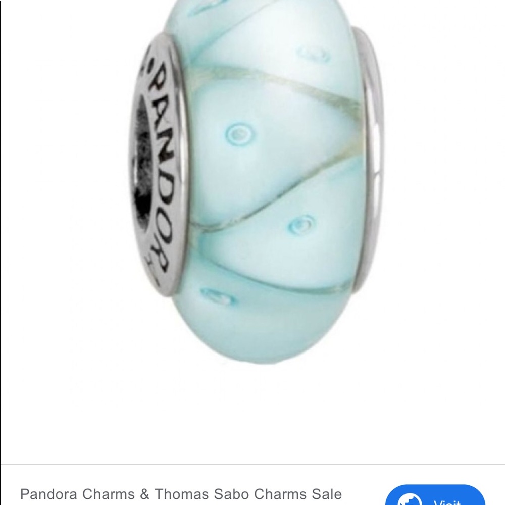Pandora Blue Moreno Bead Charm